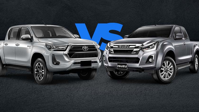 Toyota Hilux Vs. Isuzu D Max