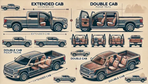 What are the Differences Between an Extended and Double Cab Pickup ...