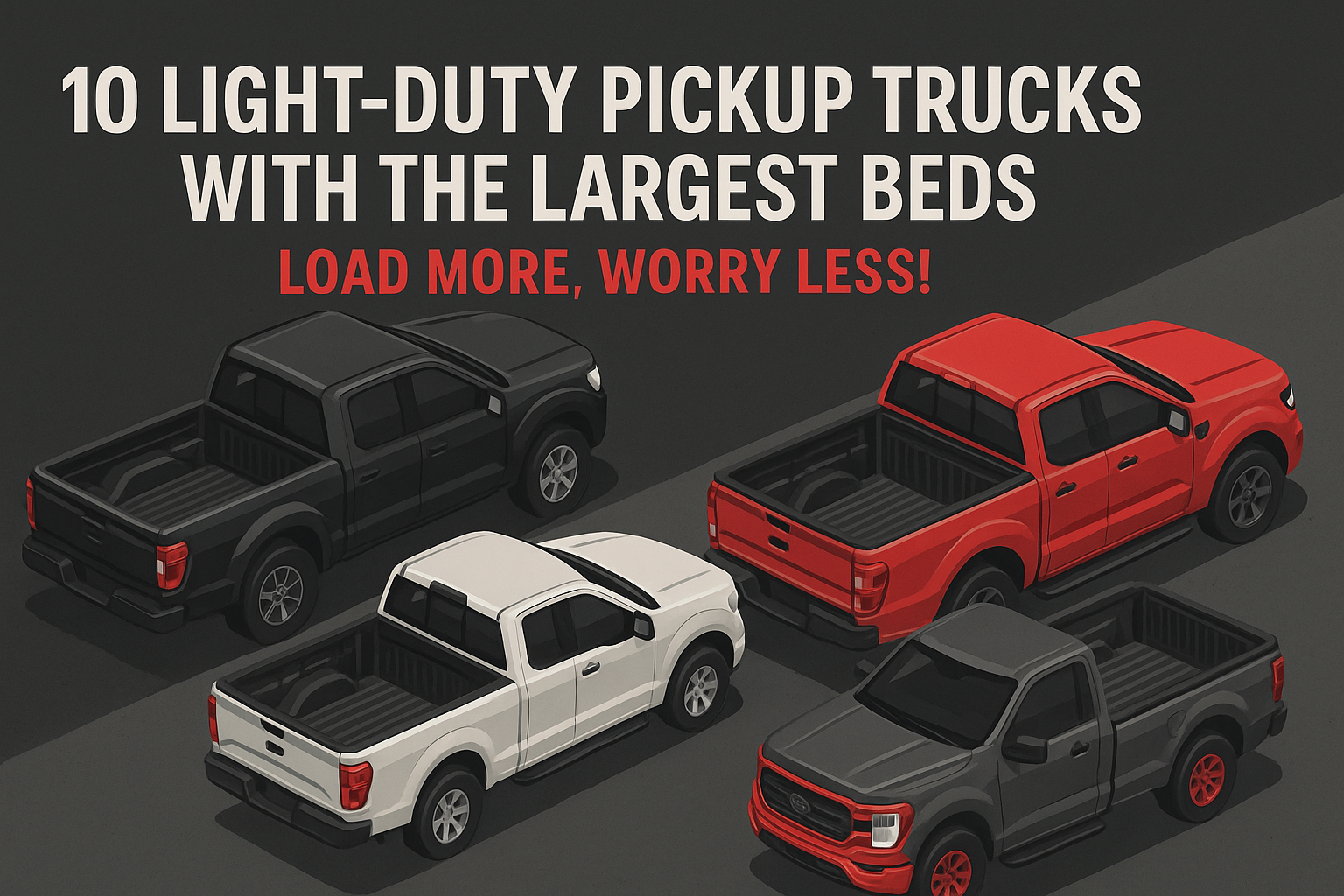 10 Light-Duty Pickup Trucks With The Largest Beds: Load More, Worry Less! 4 10-Light-Duty-Pickup-Trucks-With-The-Largest-Beds-Load-More-Worry-Less