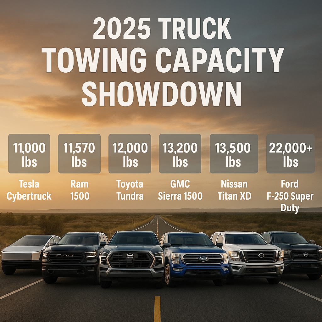 2025 Truck Towing Capacity Showdown