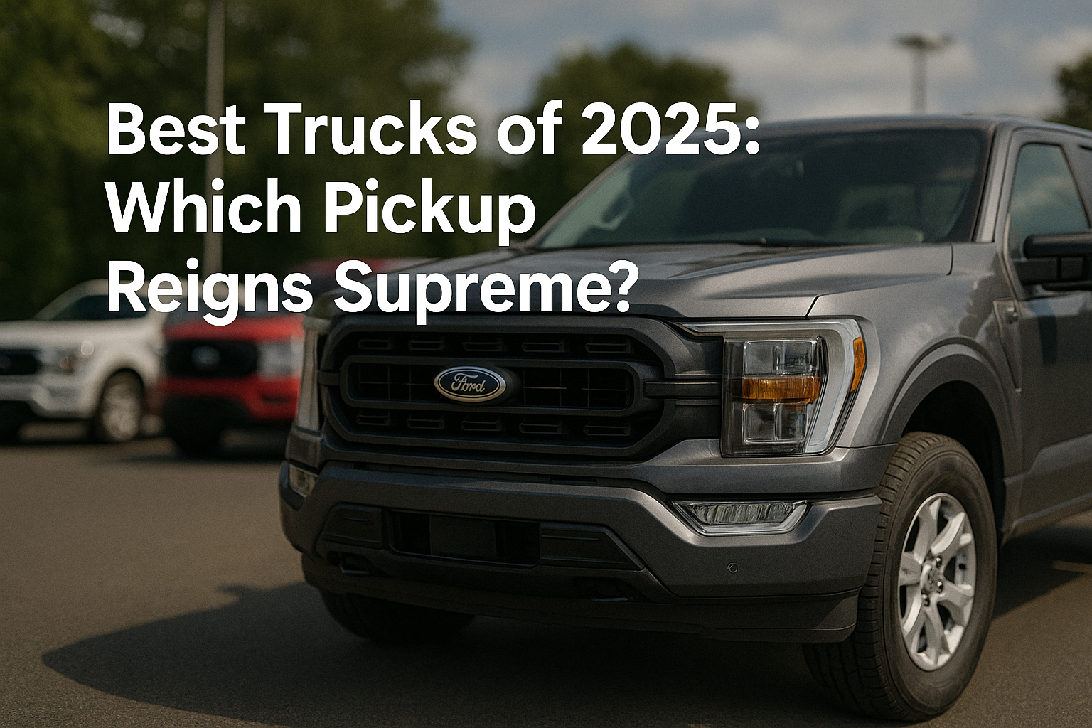 Best Trucks of 2025 Which Pickup Reigns Supreme 1