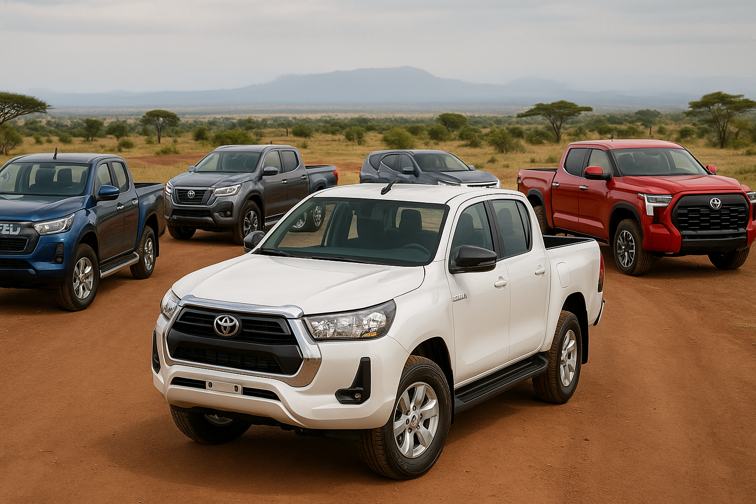 Five of the Best Pickup Trucks to Consider in Kenya for 2025