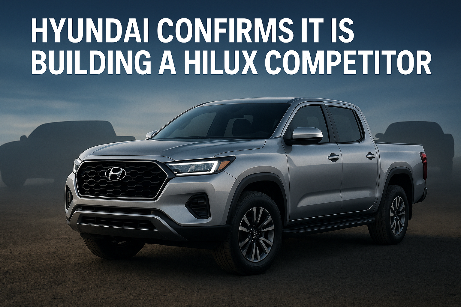 Hyundai Confirms It Is Building a Hilux Competitor