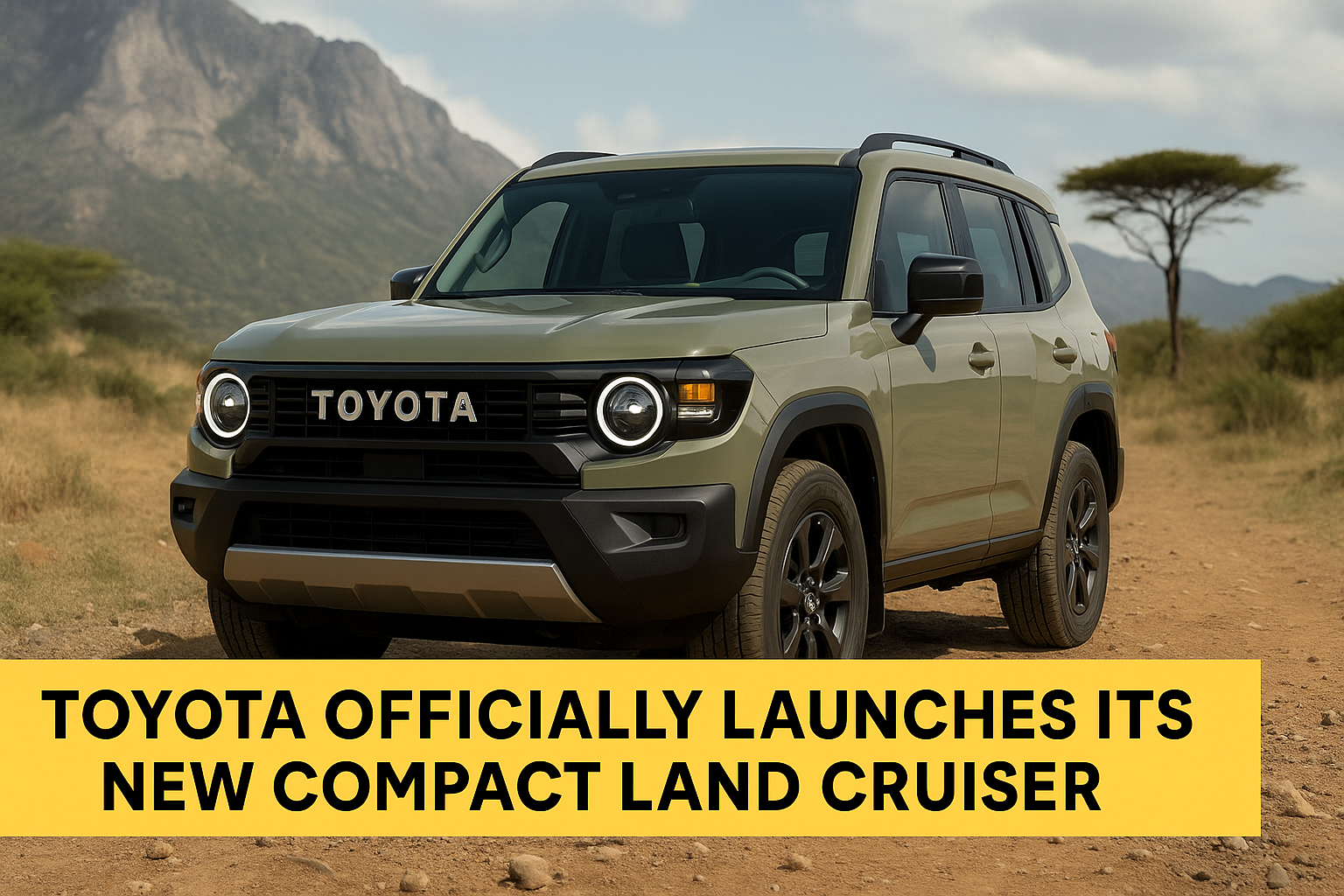 Toyota Officially Launches Its New Compact Land Cruiser