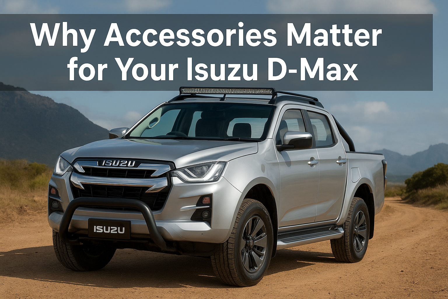 Why Accessories Matter for Your Isuzu D-Max
