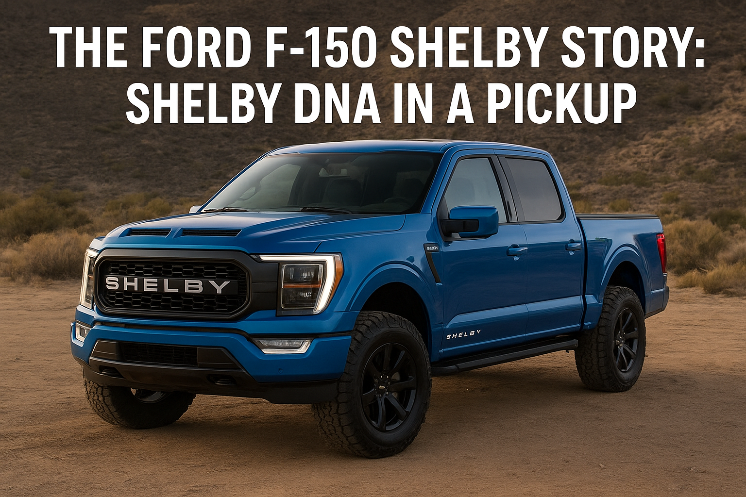 The Ford F-150 Shelby Story: Shelby DNA in a Pickup 4 The Ford F-150 Shelby Story: Shelby DNA in a Pickup